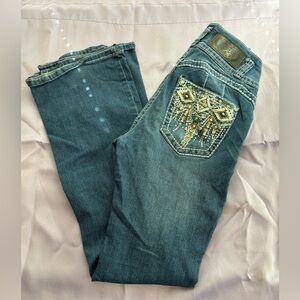 H&Y Premium Collection Embellished Bootcut Jeans Women’s Size 3/4